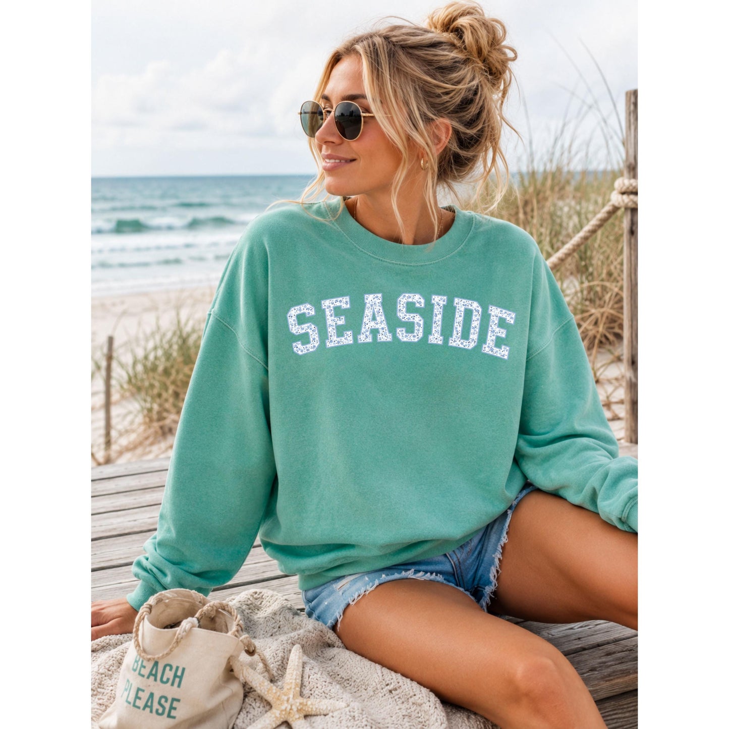 Seaside Coastal Sweater