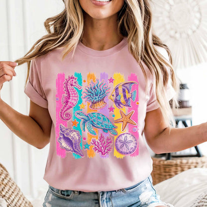 Sealife Watercolor Shirt