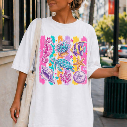 Sealife Watercolor Shirt