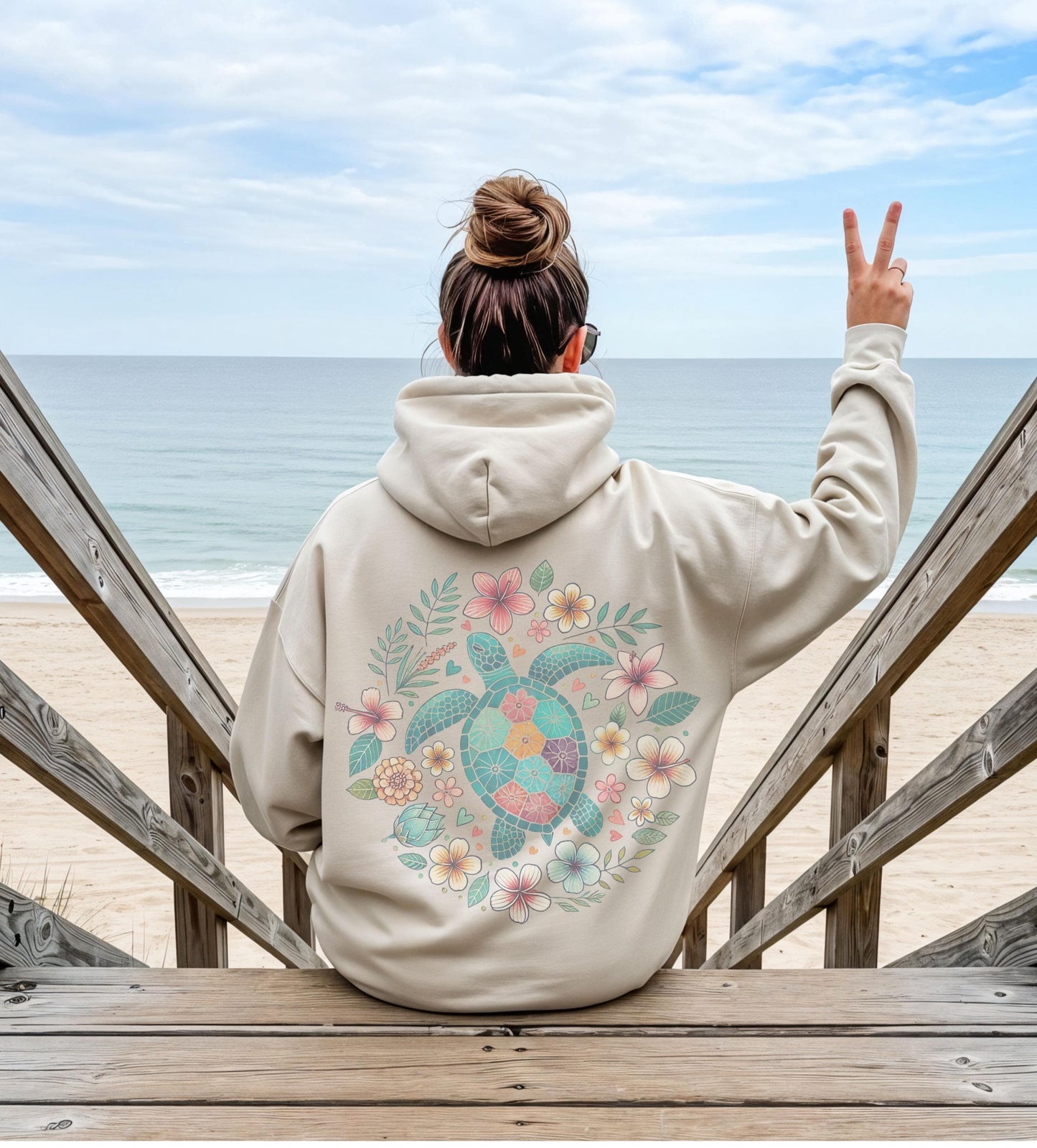 Sea Turtle Hoodie New