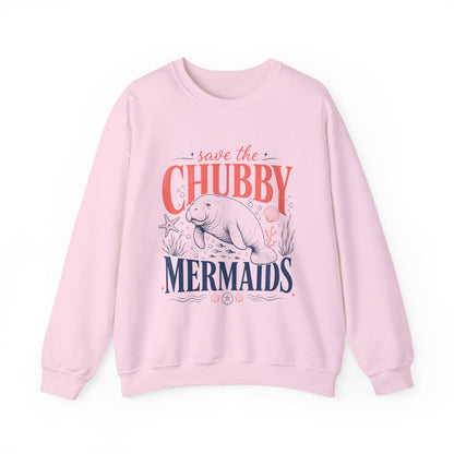 Chubby Mermaids Crewneck Sweatshirt
