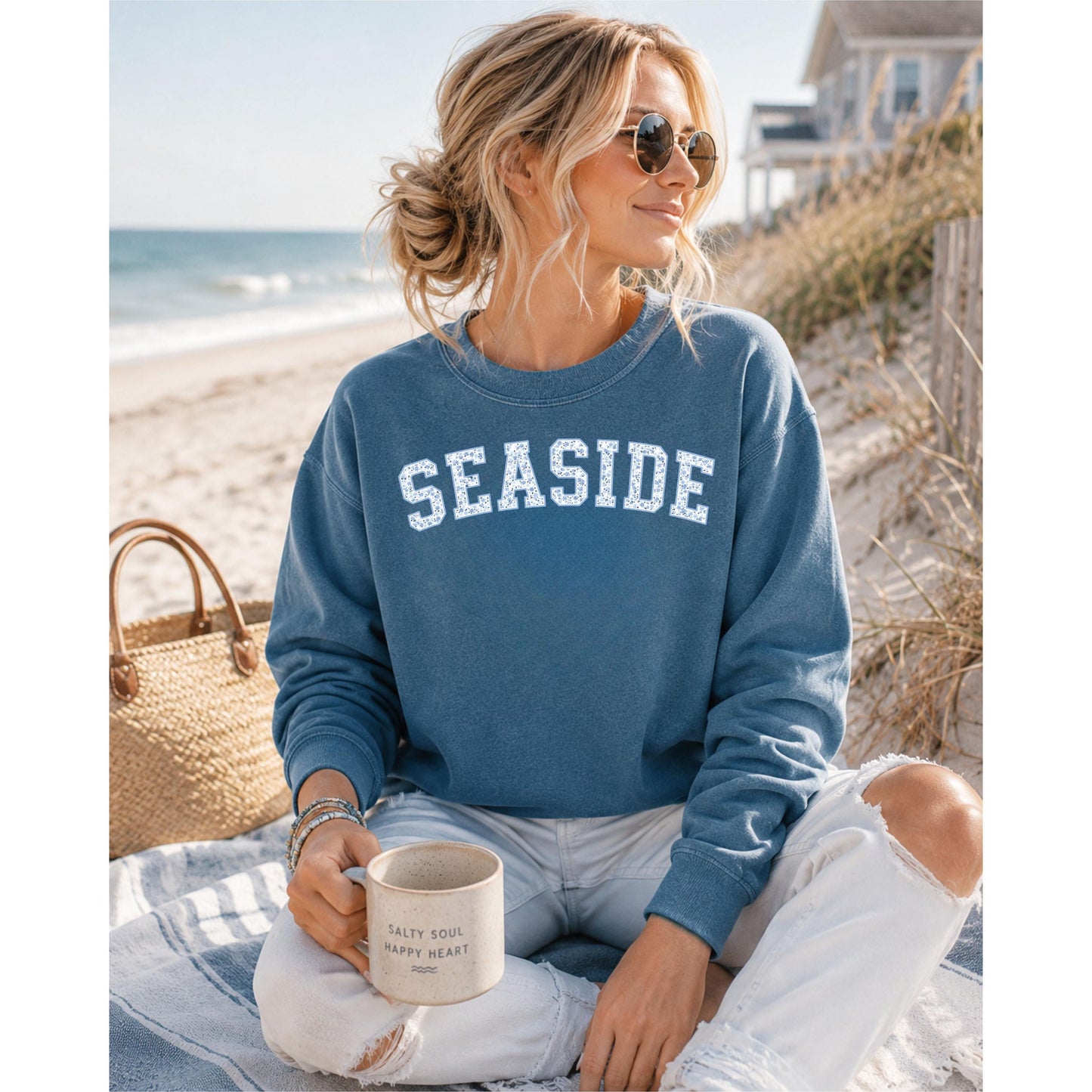 Seaside Coastal Sweater