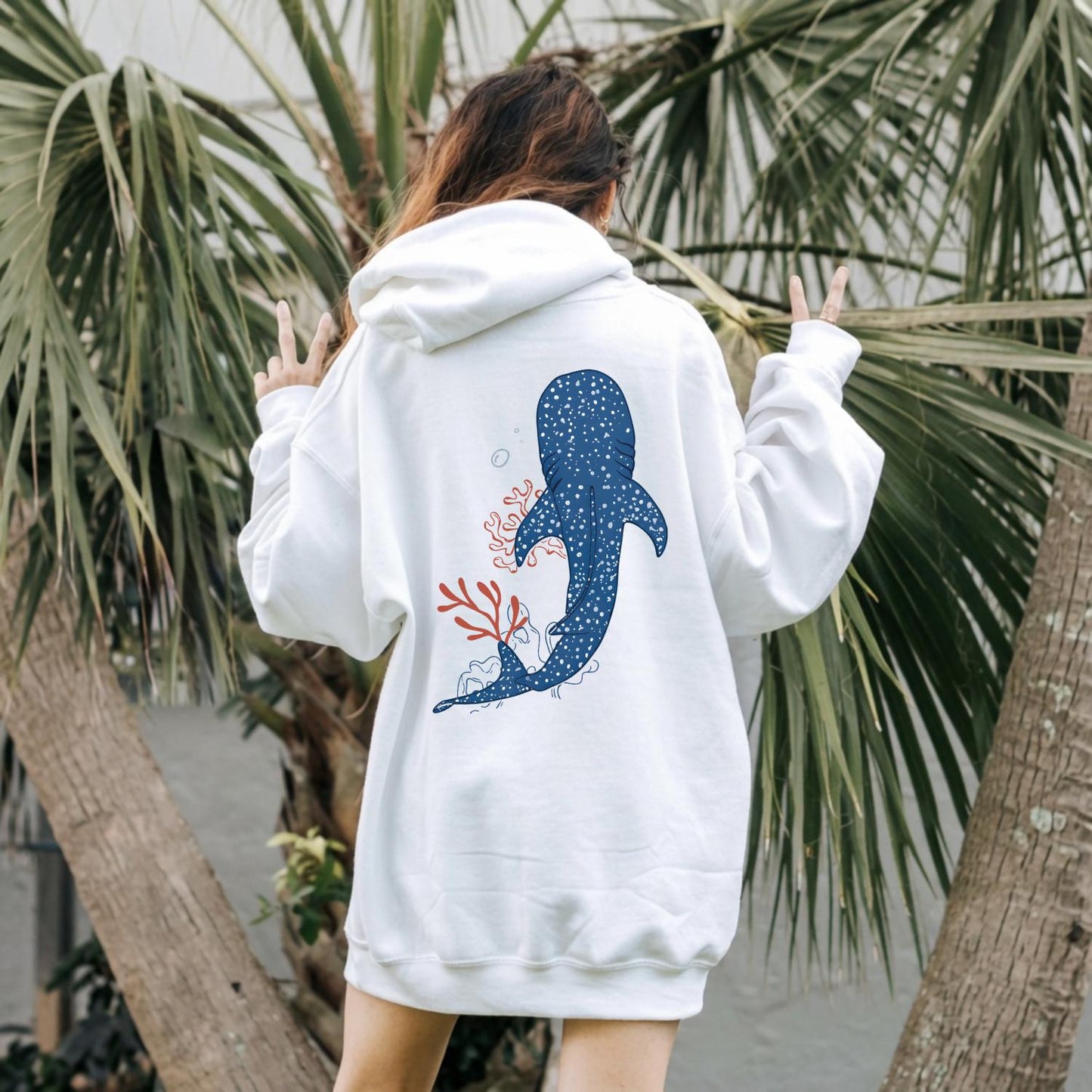 Whale Ocean Hoodie V9