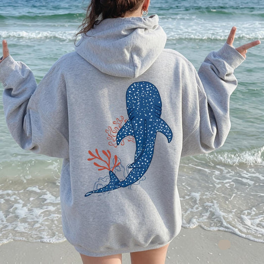 Whale Ocean Hoodie V9