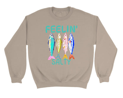Feelin’ Salty Fish Sweatshirt