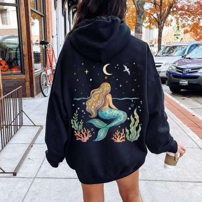 Stargazing Mermaid Hoodie