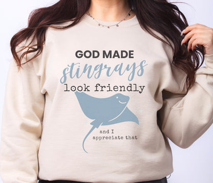 Friendly Stingrays Sweater