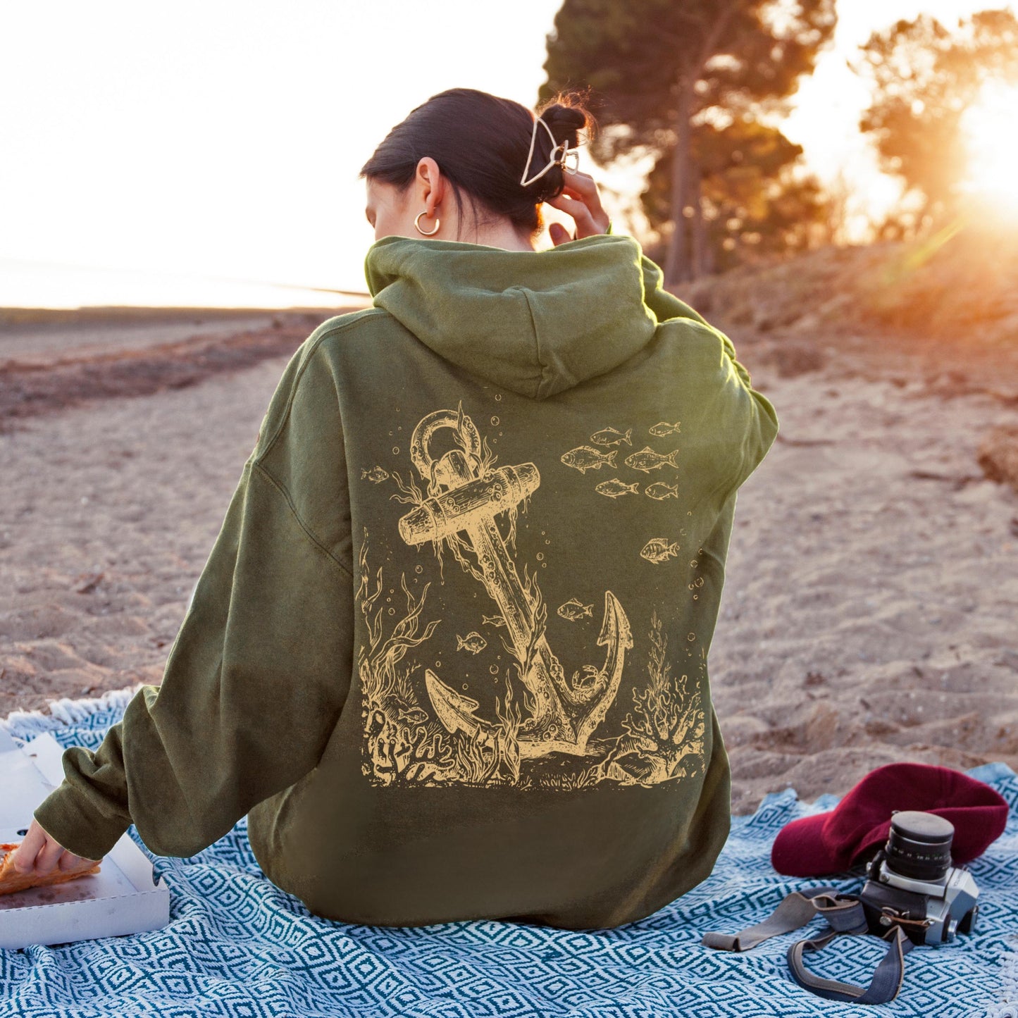 Ancient Mariner Anchor Hoodie