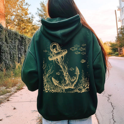 Ancient Mariner Anchor Hoodie
