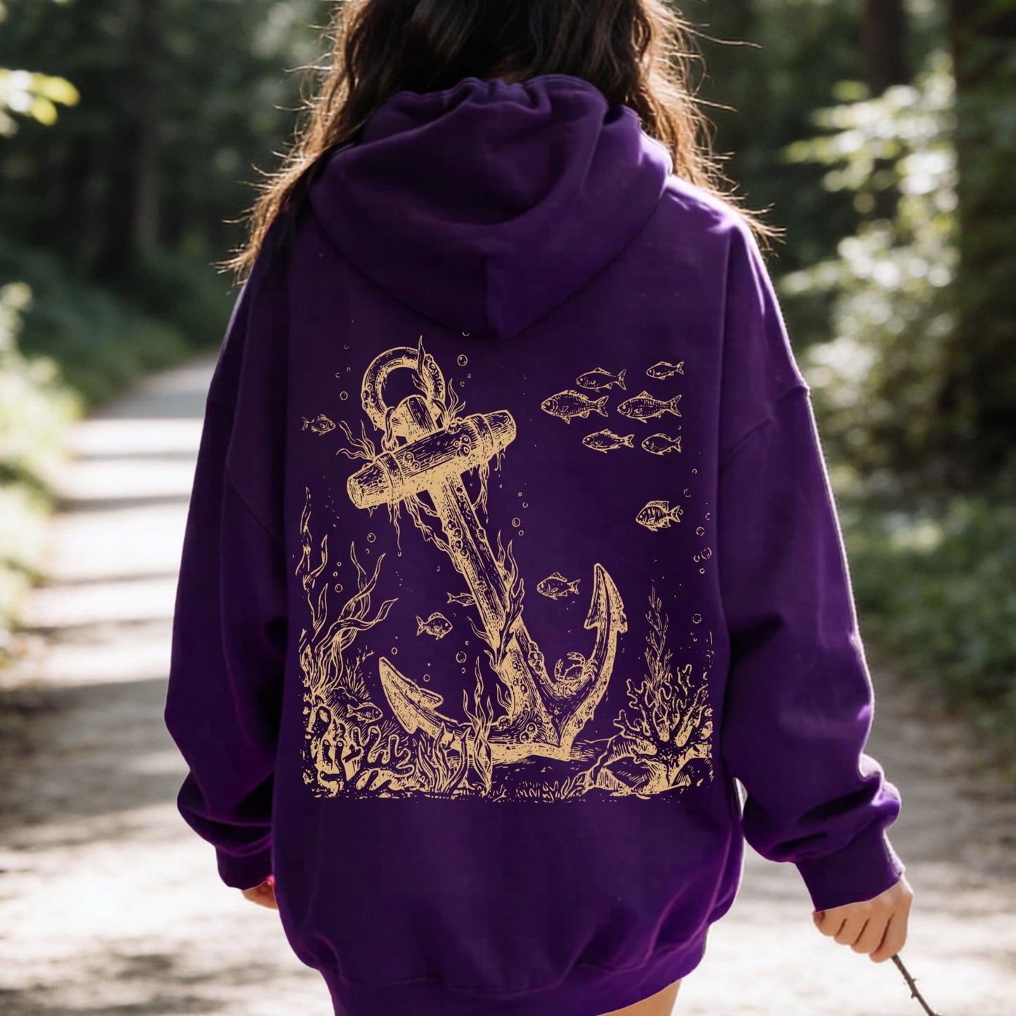 Ancient Mariner Anchor Hoodie