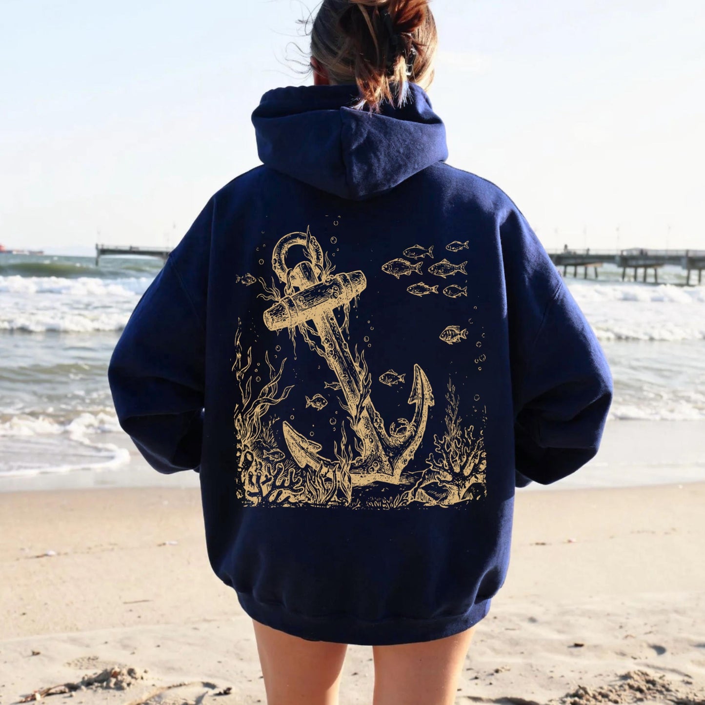 Ancient Mariner Anchor Hoodie