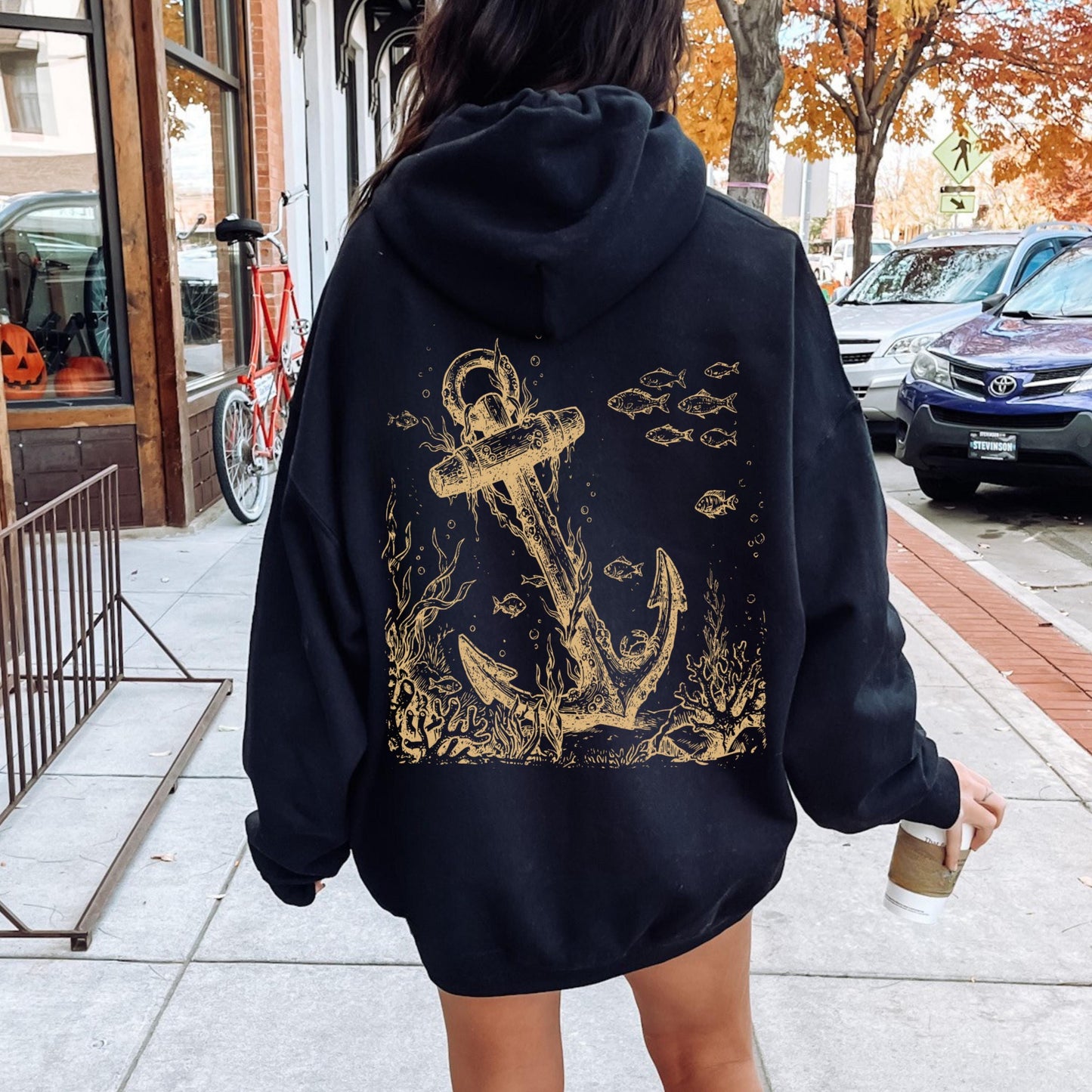 Ancient Mariner Anchor Hoodie